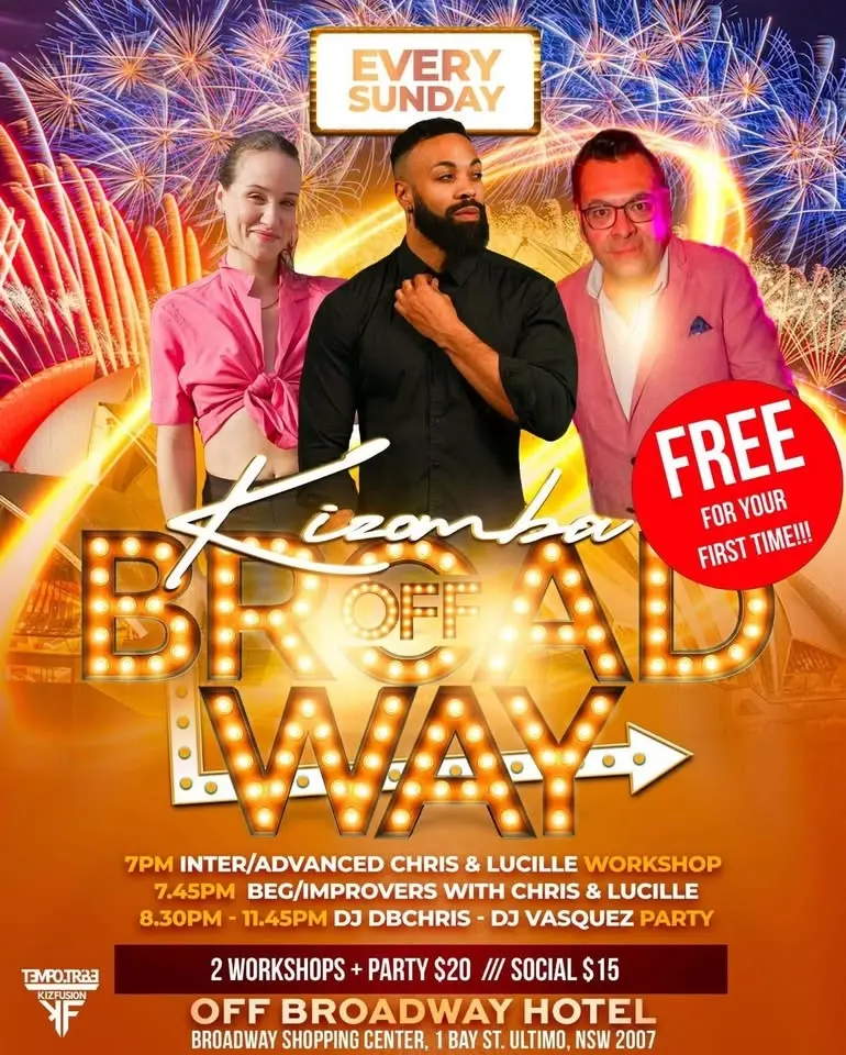 K.O.B - Kizomba Party! 2 Workshops with Chris & Lucille!