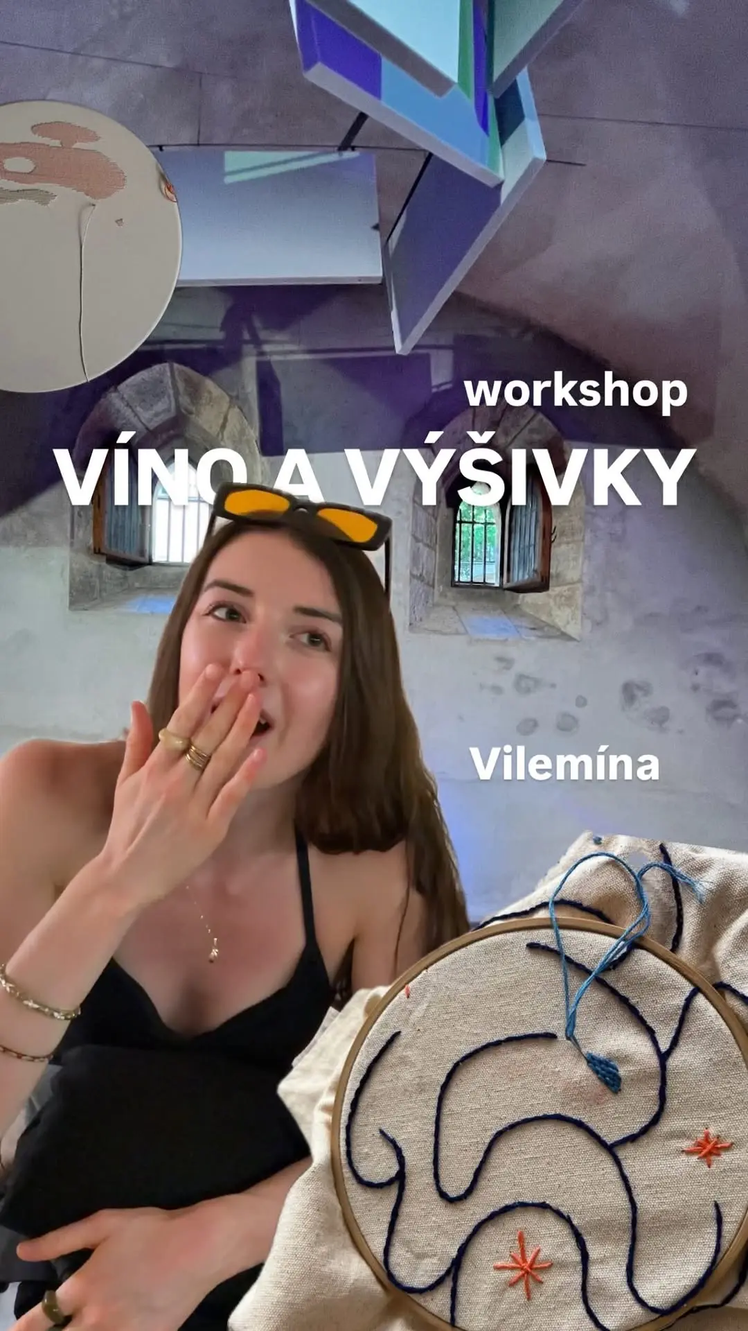 Víno a Výšivky – Workshop