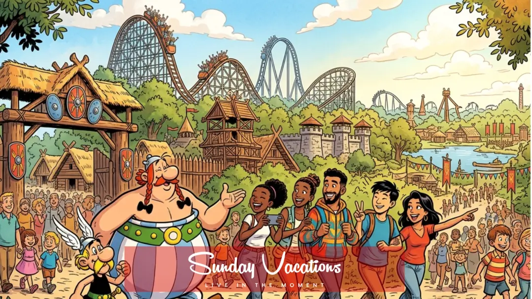 🎢 Day Trip to Parc Astérix – Discover a French/Belgian Cultural Icon!