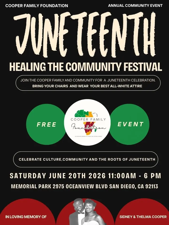 Cooper Family Foundation Juneteenth Healing The Community Festival
