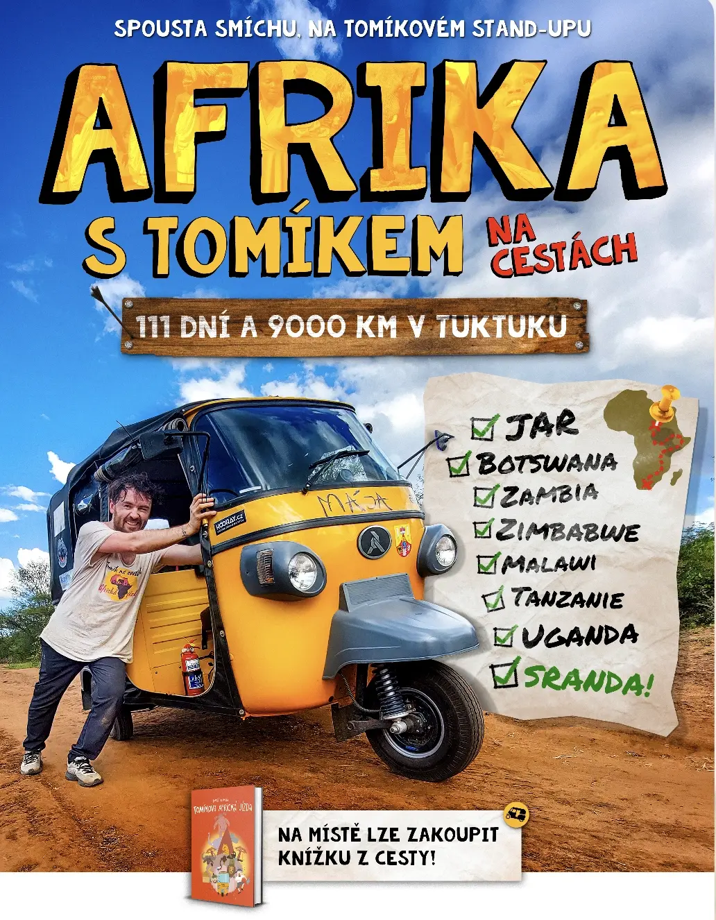 CESTOVATELSKÝ STAND UP - AFRIKA S TOMÍKEM | Znojmo