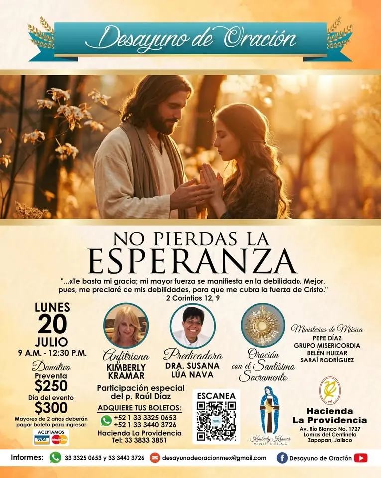 Desayuno de Oración - Julio