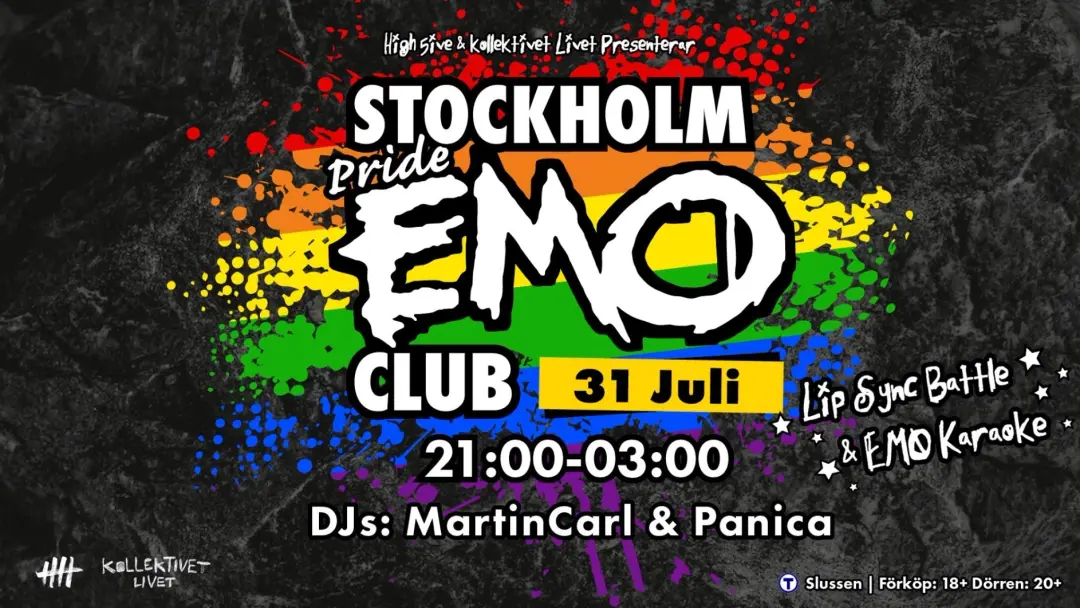 Stockholm Pride Emo Club