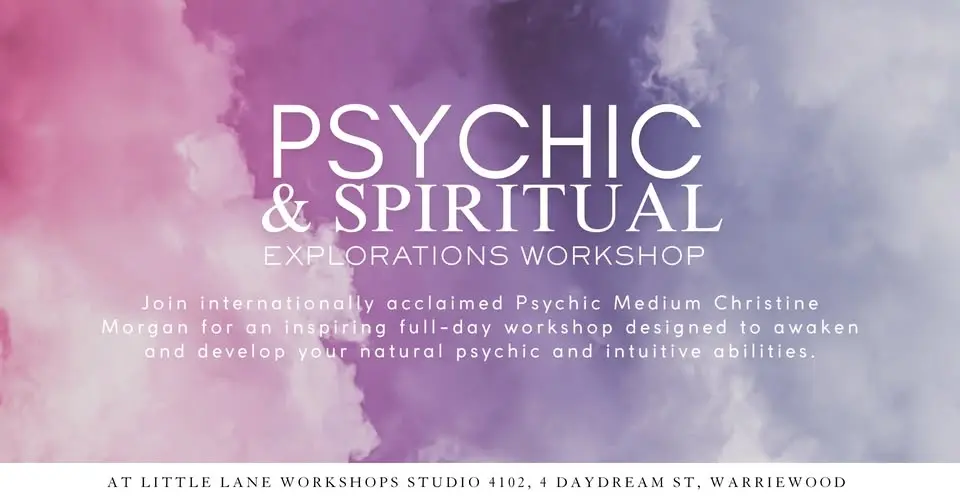 PSYCHIC & SPIRITUAL EXPLORATIONS with Psychic Medium Christine Morgan
