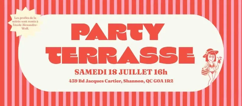 *NOUVELLE DATE* PARTY TERRASSE CHEZ DENISE 🌴☀️
