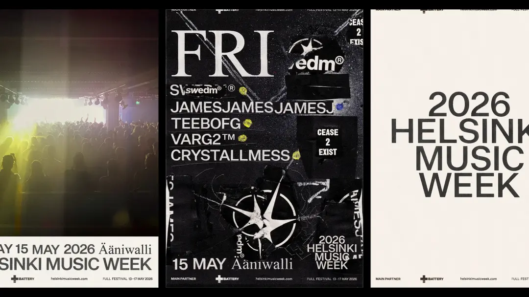Helsinki Music Week 2026 – swedm, jamesjamesjames, Varg2tm, TeeboFG, Crystallmess