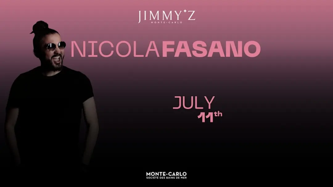 Nicola Fasano X Jimmy'z - 11.07.2026