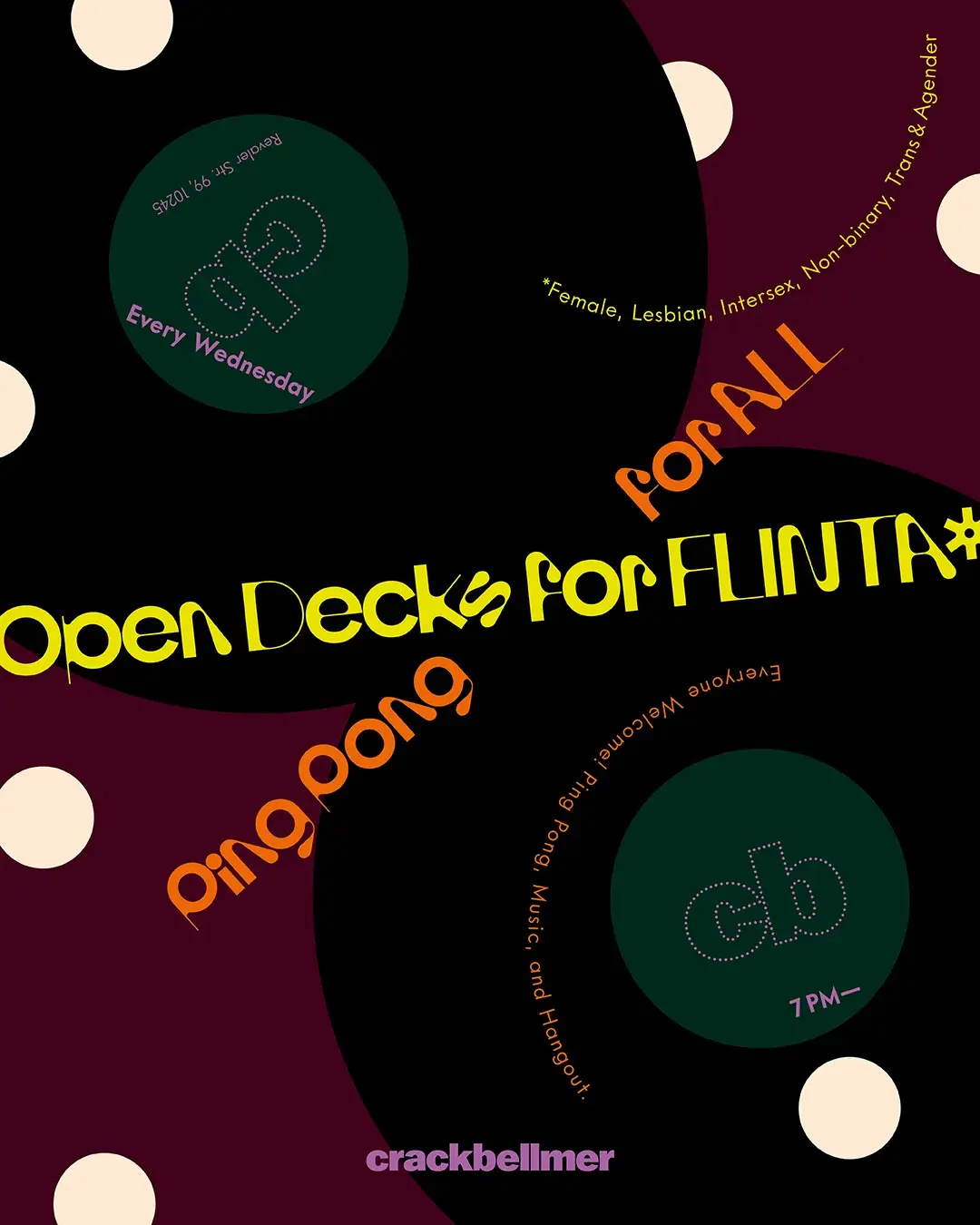 OPEN DECKS FOR FLINTA - PING PONG FOR ALL