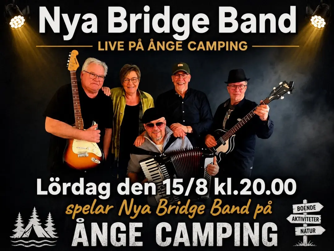 Nya Bridge Band på Ånge Camping