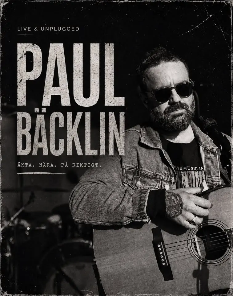 Paul Bäcklin - Live på Saga