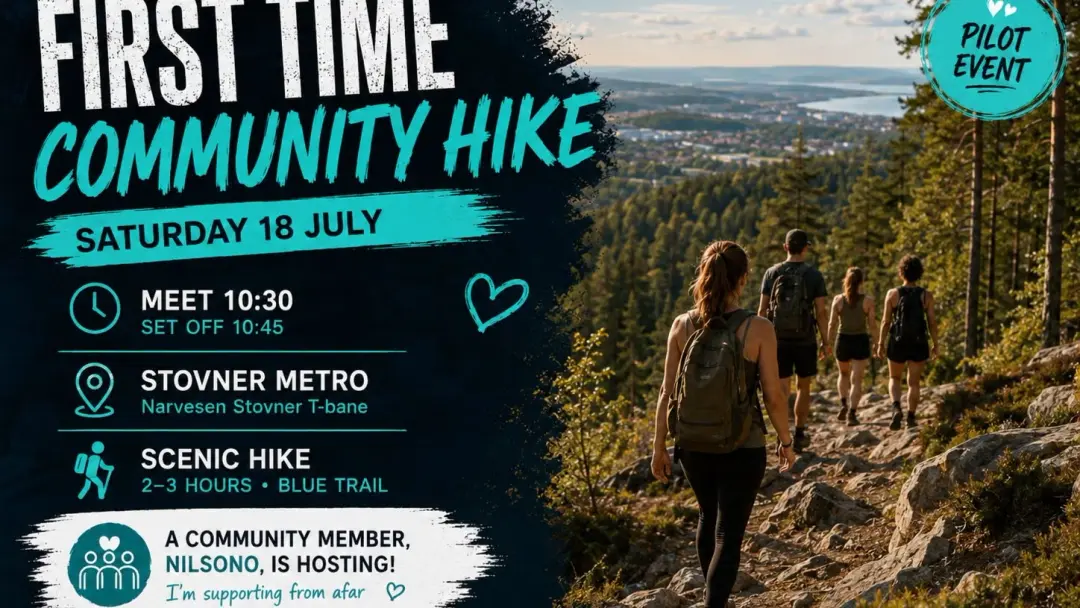 Connect through hiking