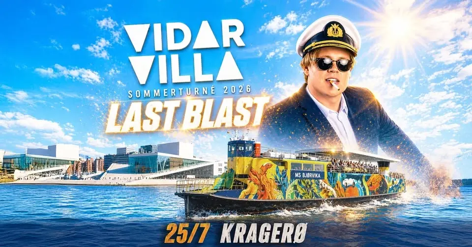 Vidar Villa - Kragerø // MS Bjørvika Turné 2026