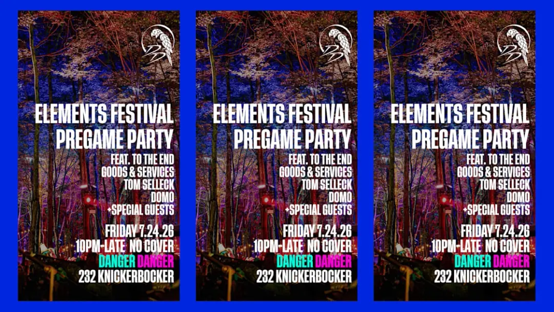 Elements Festival Pregame Party