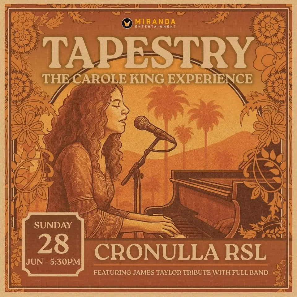 CRONULLA RSL | TAPESTRY THE CAROLE KING EXPERIENCE