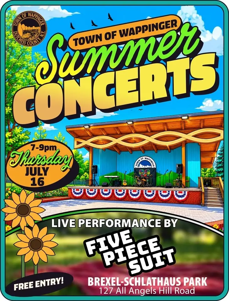 *RESCHEDULED!* Summer Concert Series - Five Piece Suit