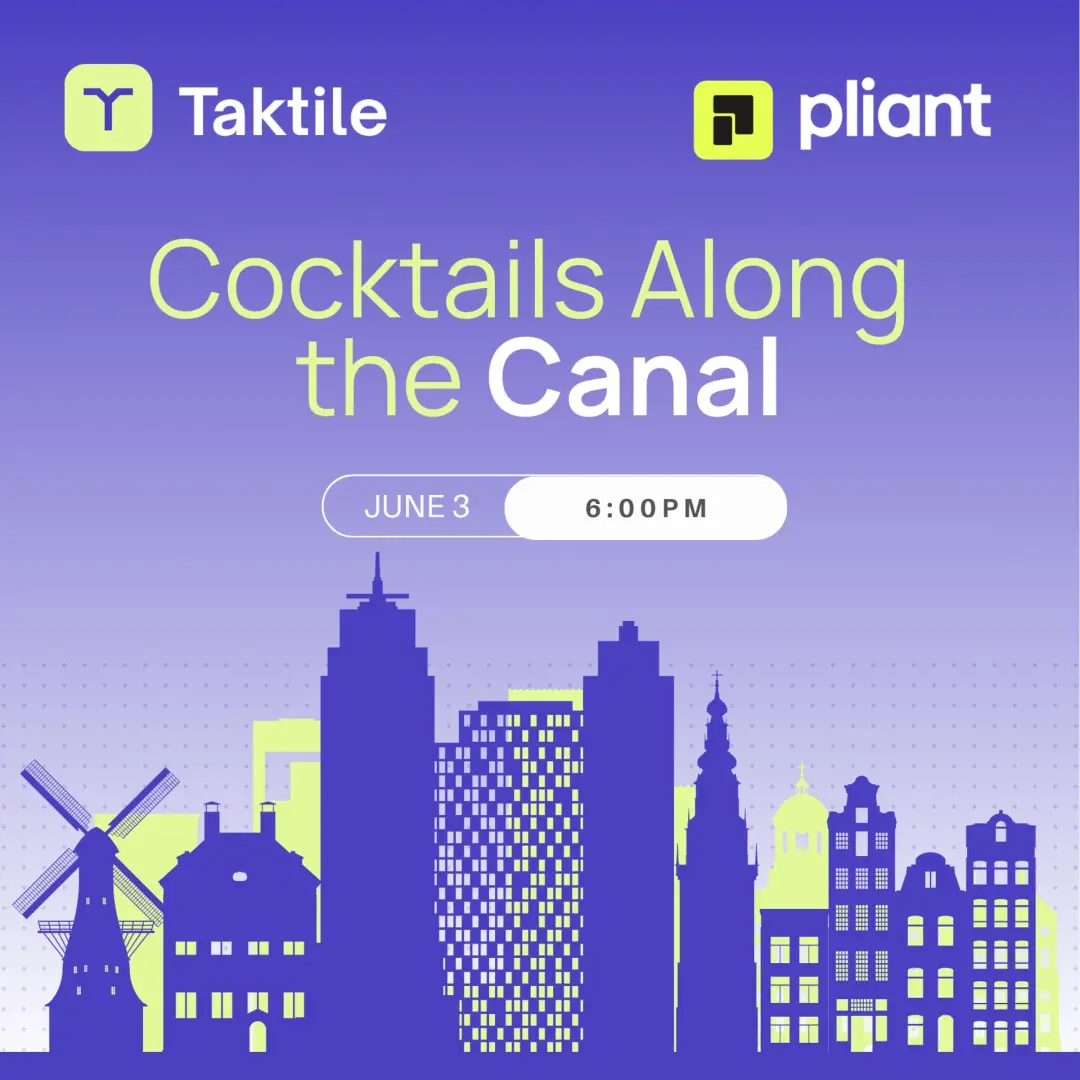 Cocktails Along the Canal with Taktile & Pliant