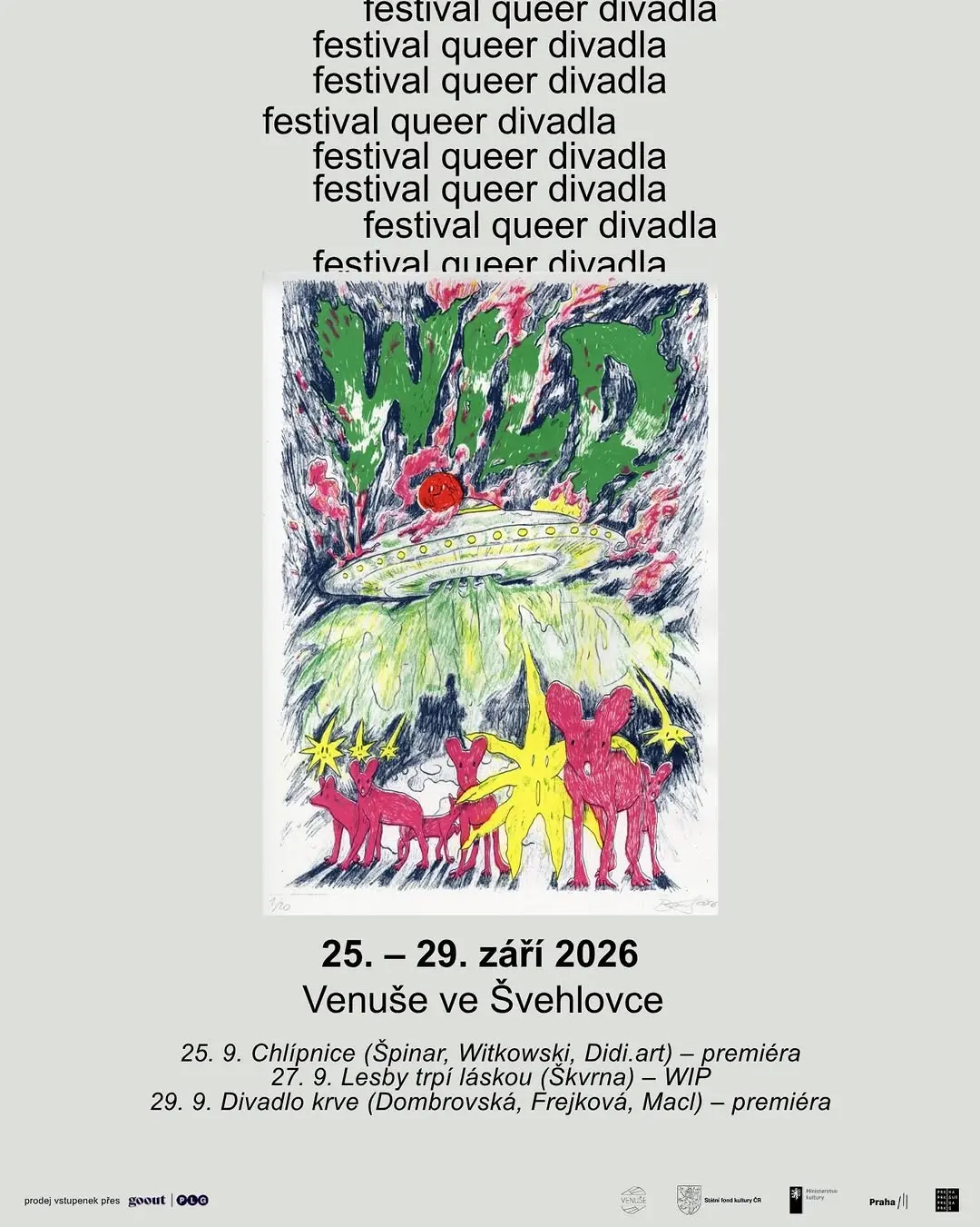 WILD! festival queer divadla – Divadlo krve