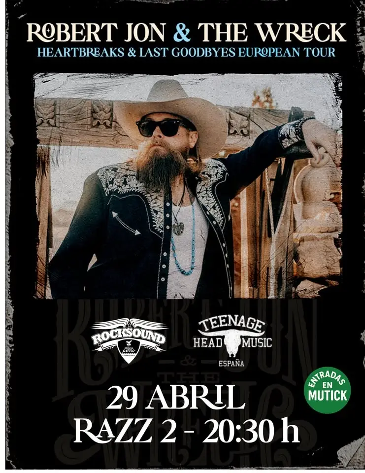 ROBERT JON & THE WRECK en Barcelona