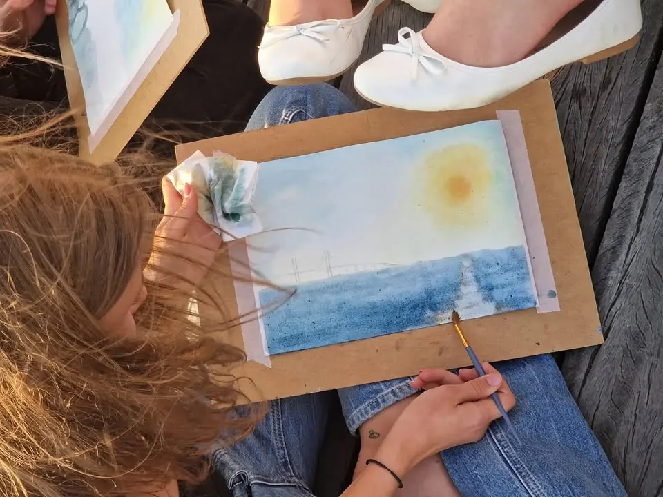 SIP AND CREATE: SUNSET OUTDOOR PAINTING