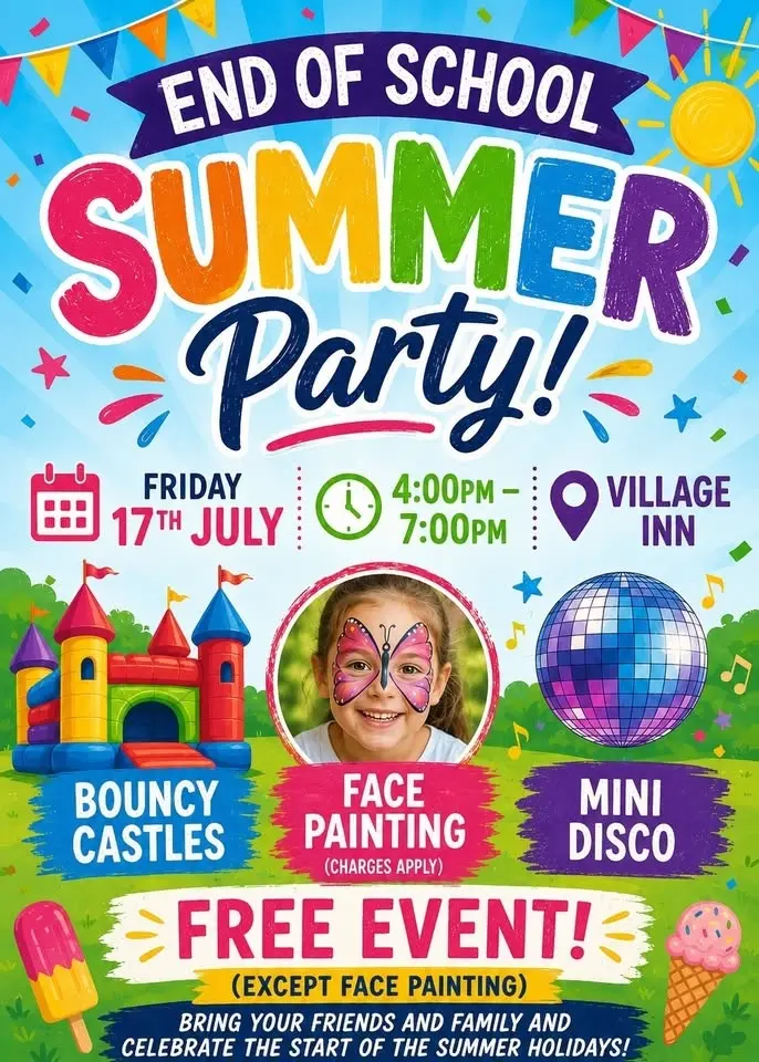 End of school summer party