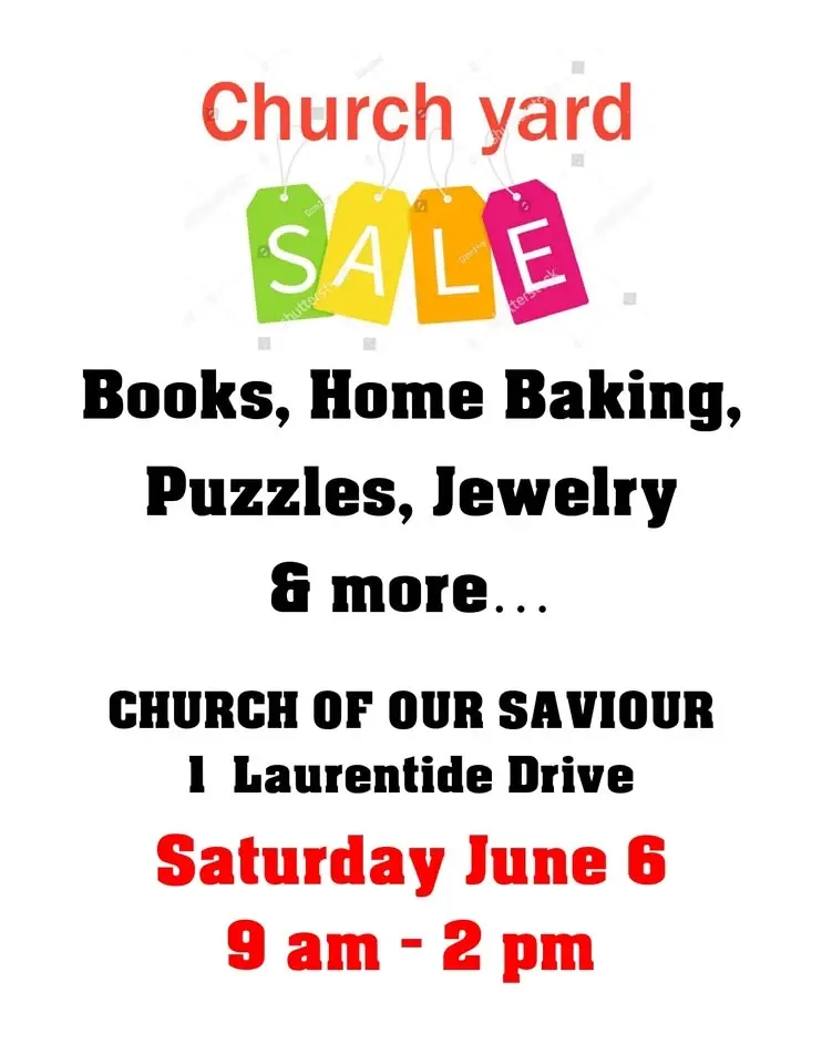 Church YARD SALE
