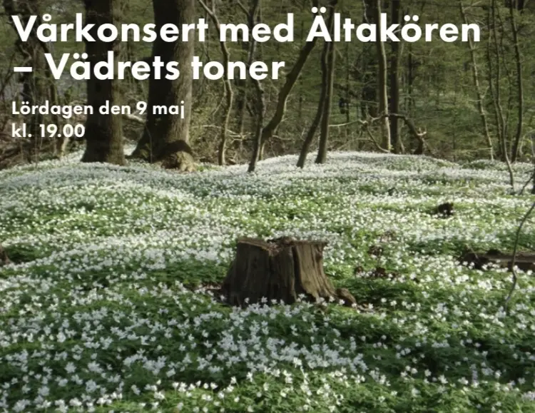 Vädrets toner - vårkonsert med Ältakören