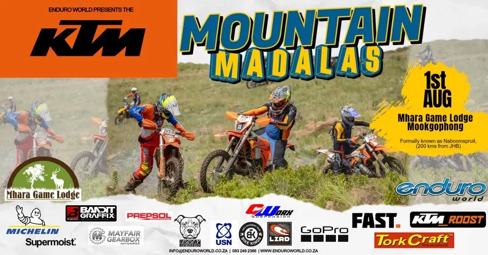 KTM Mountain Madalas - 1st Aug '26 - Mhara Game Lodge