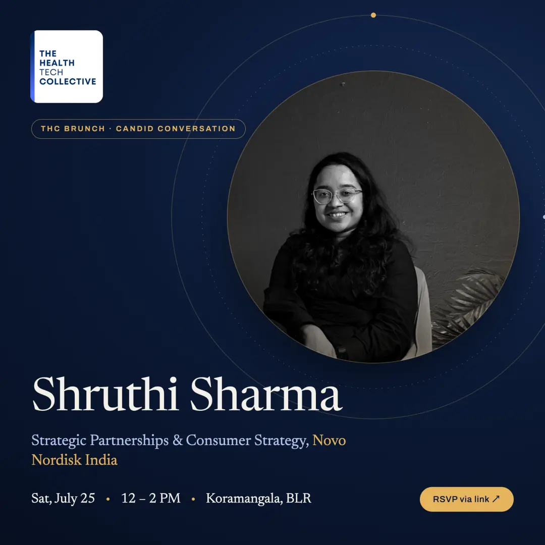 THC' Healthtech Brunch — Bangalore | 25th July