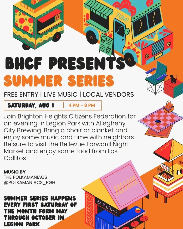 BHCF August Summer Series in Legion Park