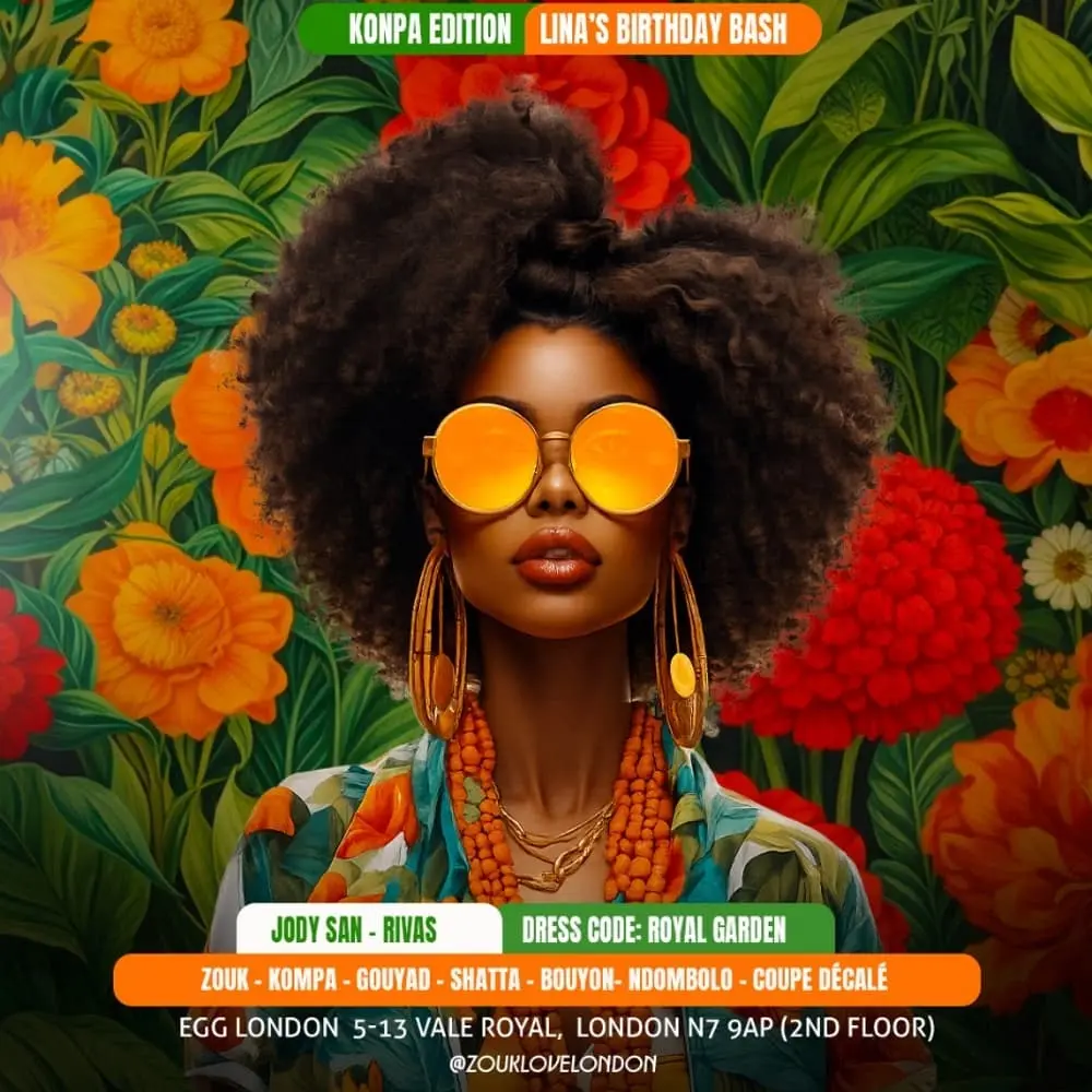 Zouk Love London – Lina’s Birthday Bash | Konpa Edition 🌺