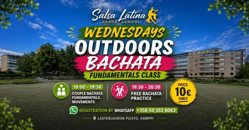 Wednesdays Bachata Fundamentals class
