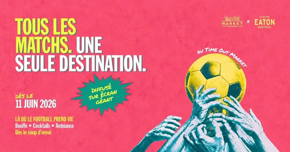 Tous les matchs. Une seule destination