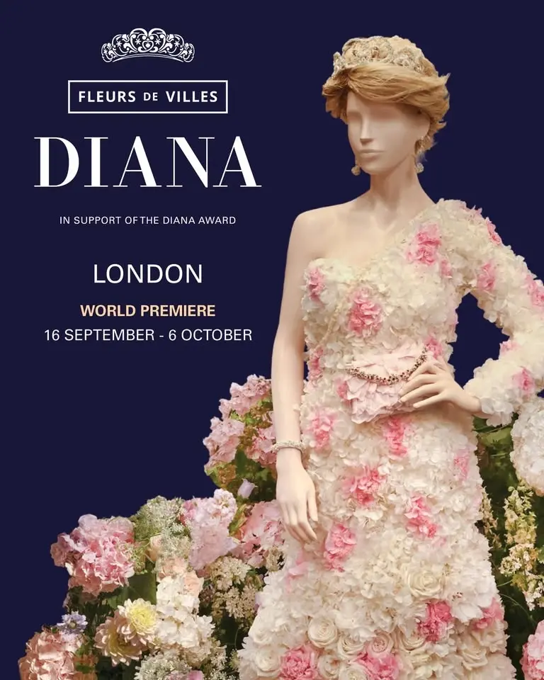 Fleurs de Villes DIANA: Somerset House, London