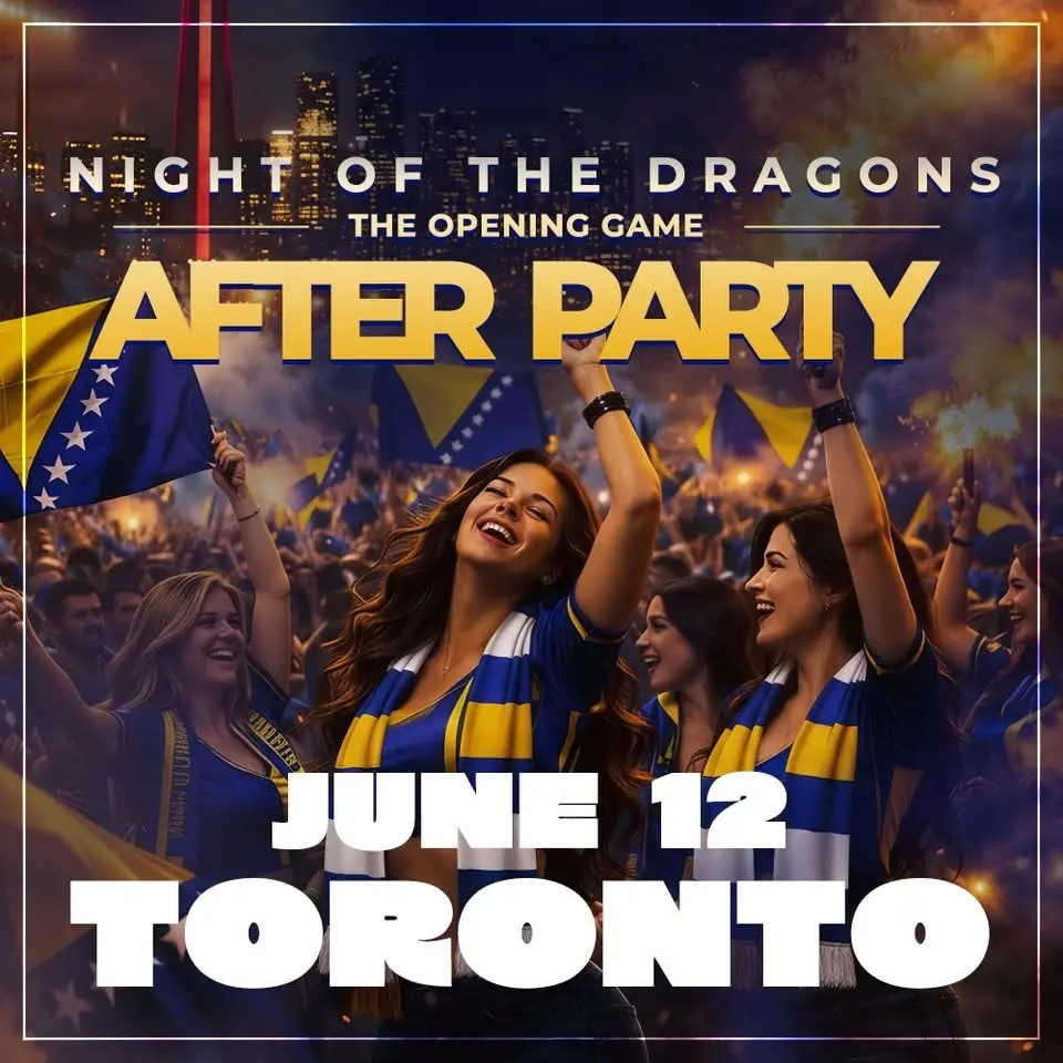 NIGHT OF THE DRAGONS 🔥🇧🇦 The opening game AFTERPARTY - TORONTO