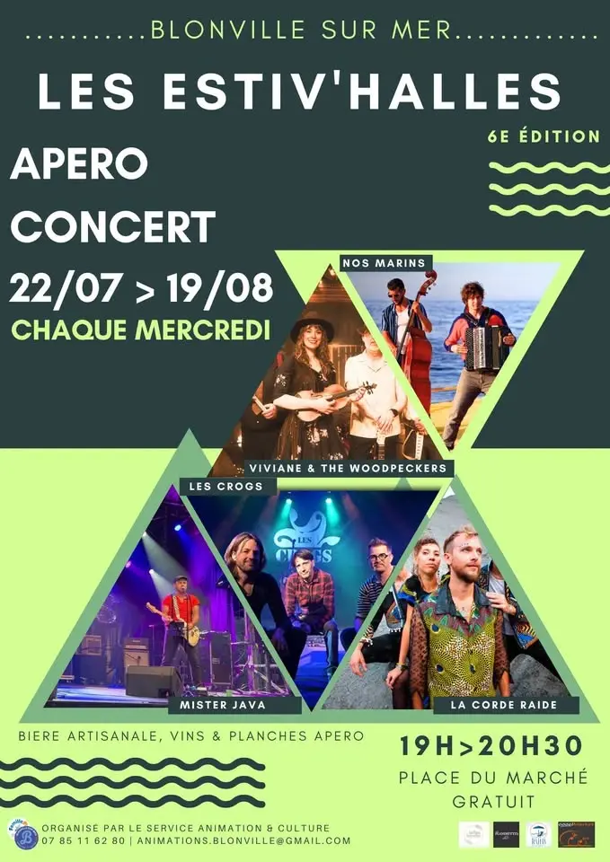 Les estiv'halles - Apéro concert 6e édition