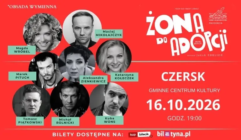 CZERSK / Żona do adopcji - spektakl komediowy 