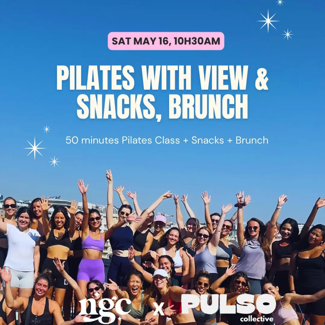 Pilates with view, snacks & Brunch (one coffee included) ☕️