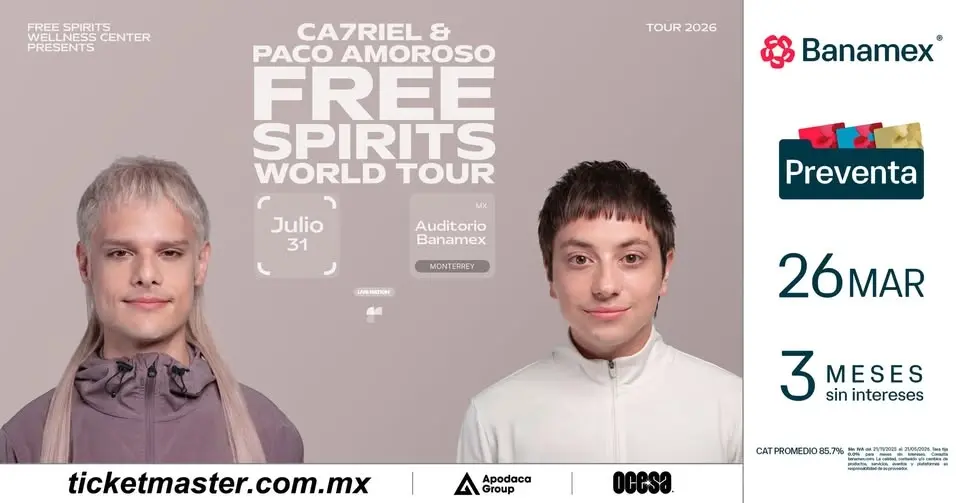 CA7RIEL y Paco Amoroso | MTY