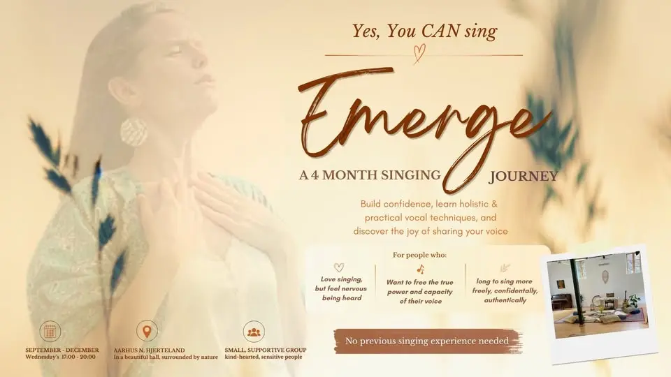 EMERGE: A 4-Month Singing Journey