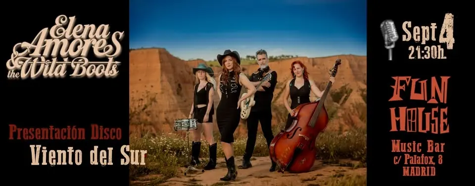 ELENA AMORES & THE WILD BOOTS 