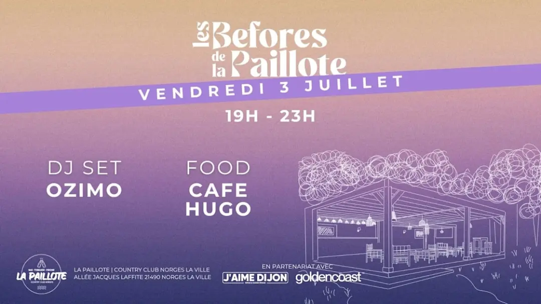 Les Befores De La Paillote - Vendredi 3 Juillet