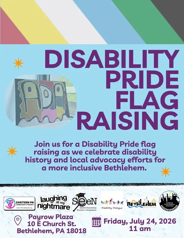 Disability Pride Flag Raising