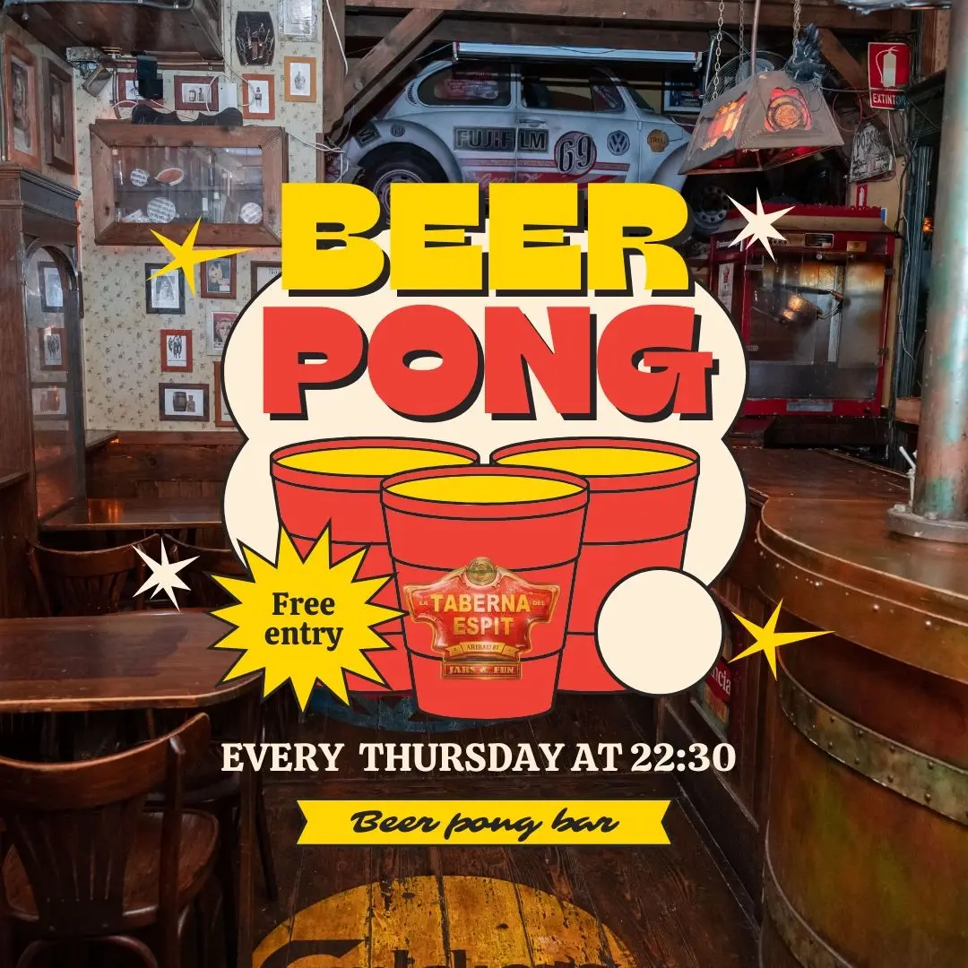 ๐ Make New Friends in Barcelona (Beerpong Tournament)