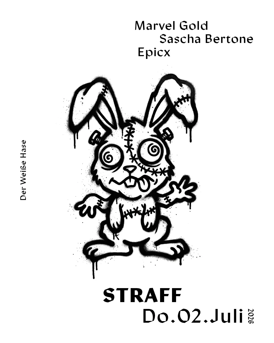 STRAFF / thursday techno / 5€ until 1 AM
