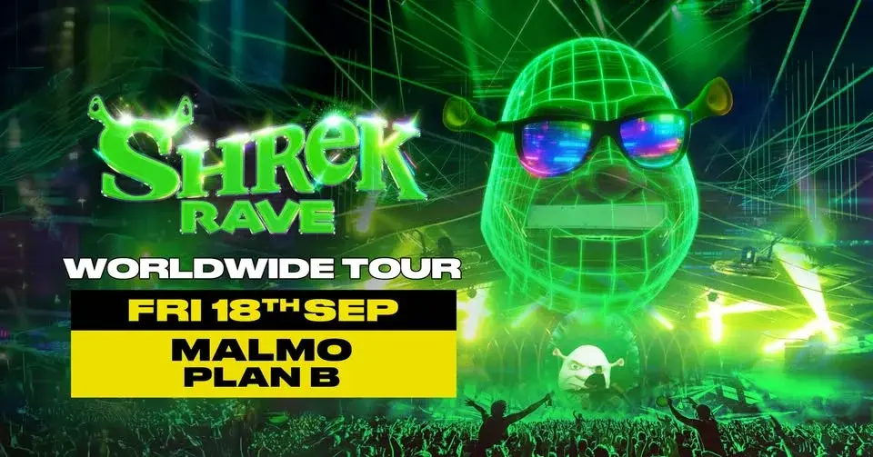 Shrek Rave Is Coming To Malmo! 
