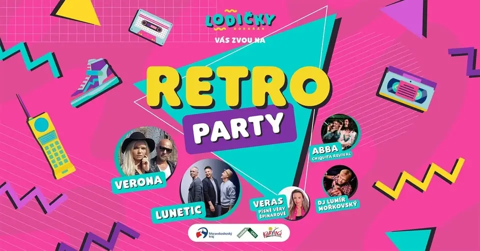 Retro párty na Lodičkách 2026