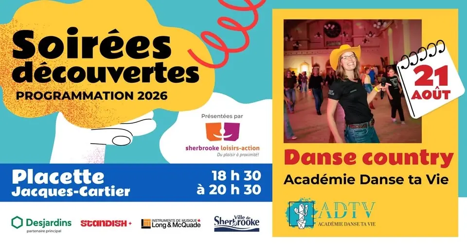 Soirées découvertes - Soirée de danse country pop