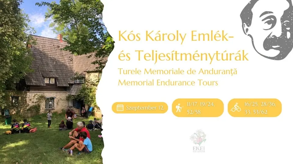 Kós Károly Emlék- és Teljesítménytúrák – 2026