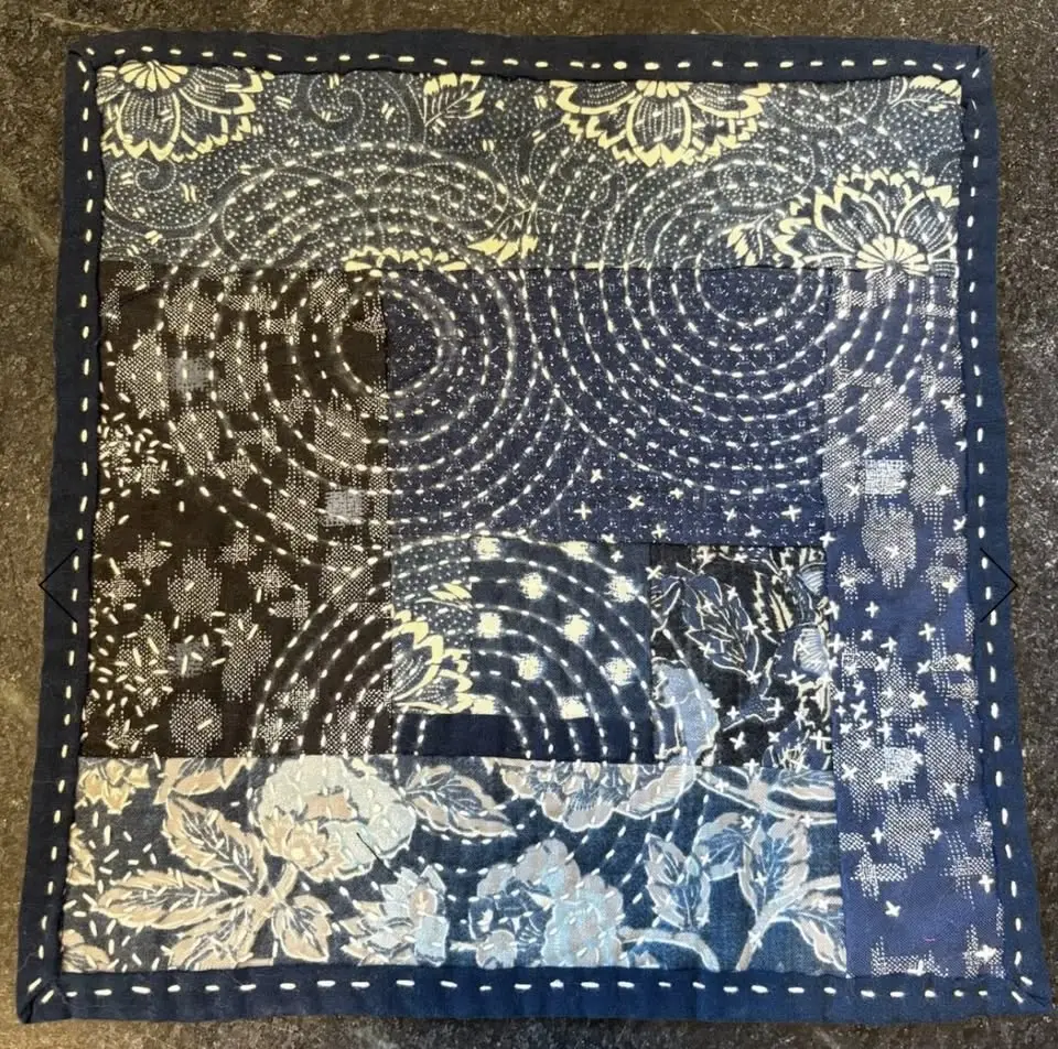 First Sunday Sashiko! - with Elizabeth Martin 12pm-2pm, 7/5, &/or 8/2