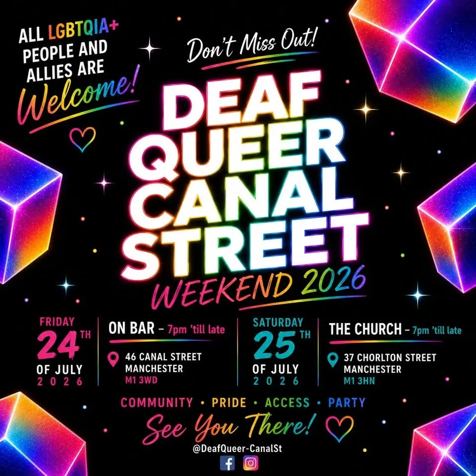 DeafQueer_CanalSt Weekend 2026